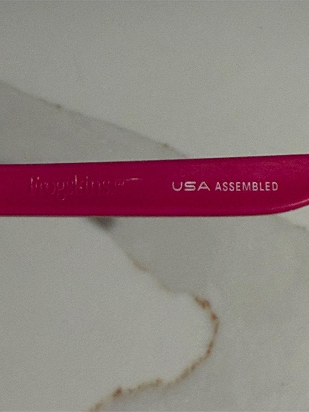 Oakley Hot Pink and Black Frogskins Sunglasses with Semi-Mirror Lenses - Picture 2 of 5